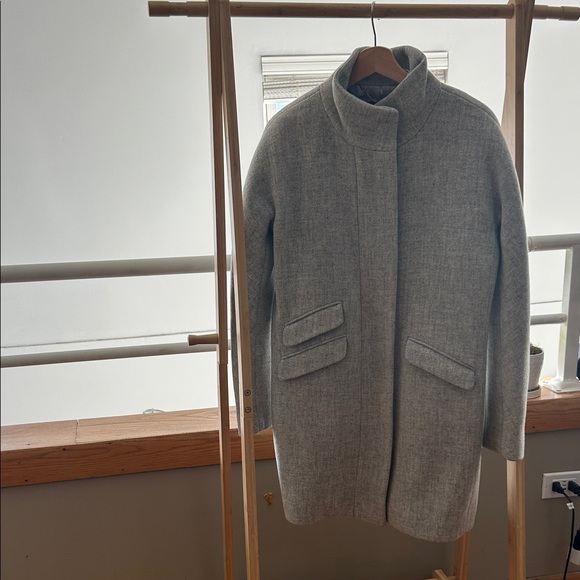 J. Crew Cocoon Coat 6 Wool Nello Gori - Picture 2 of 5